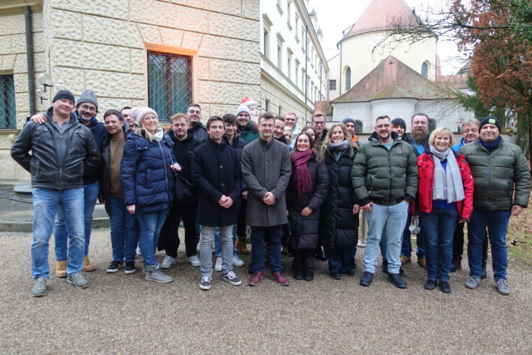 Gruppenbild in Regensburg